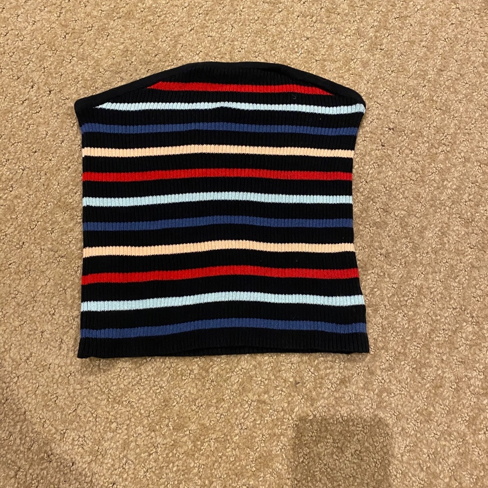 Striped Tube Top